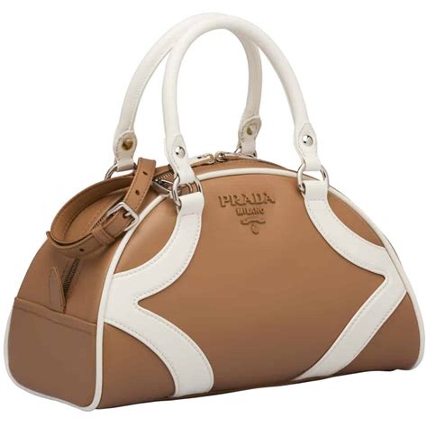 prada bowling bag 2020|Prada bowling bag review.